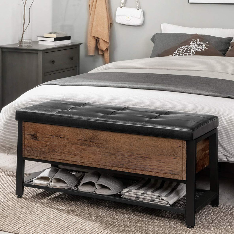 bed stool with storage